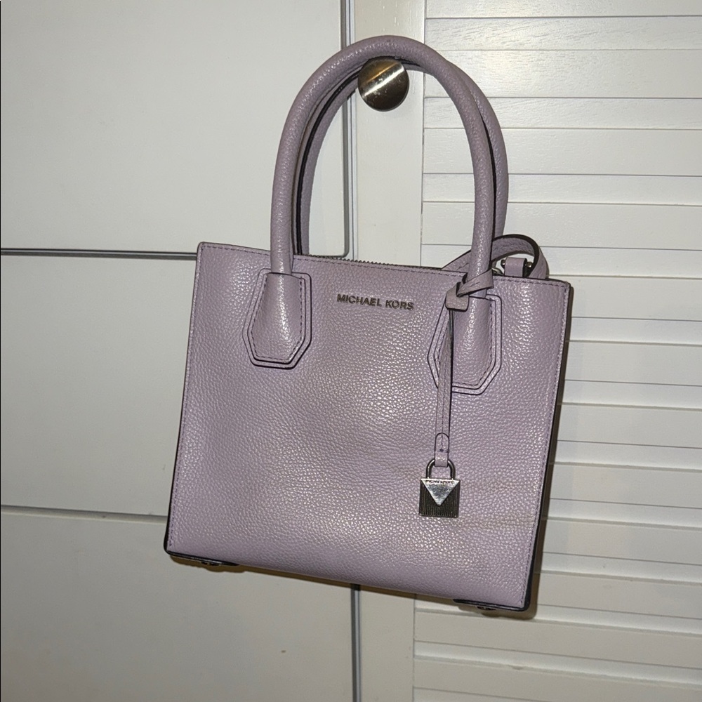 Michael Kors Lilac Satchel Bag